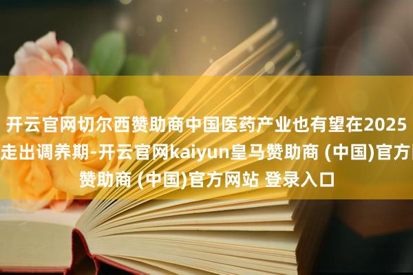 开云官网切尔西赞助商中国医药产业也有望在2025年下半年逐渐走出调养期-开云官网kaiyun皇马赞助商 (中国)官方网站 登录入口